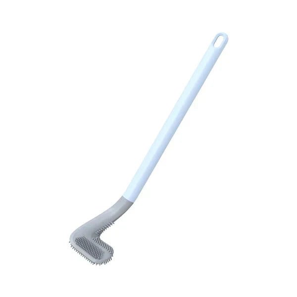 HygieneSwipe Flexible Toilet Brush — Flat Head & Wall Holder 3
