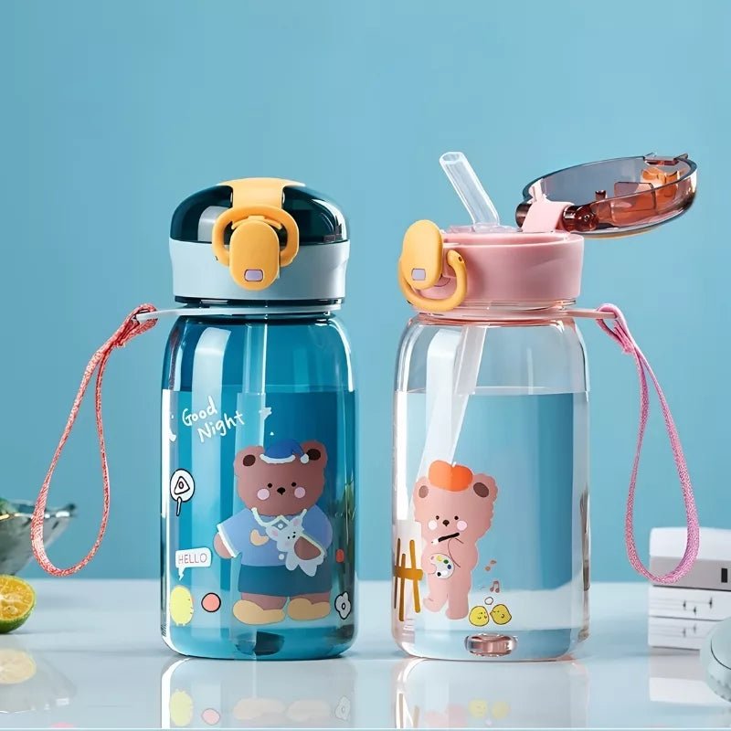 Leakproof Kids Water Bottle with Straw — BPA Free 6