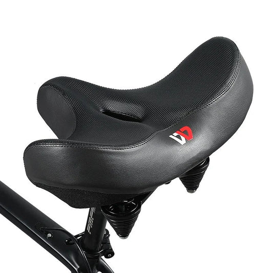 Wide Ergonomic Bike Saddle — High-Density Foam & Pressure Relief 1