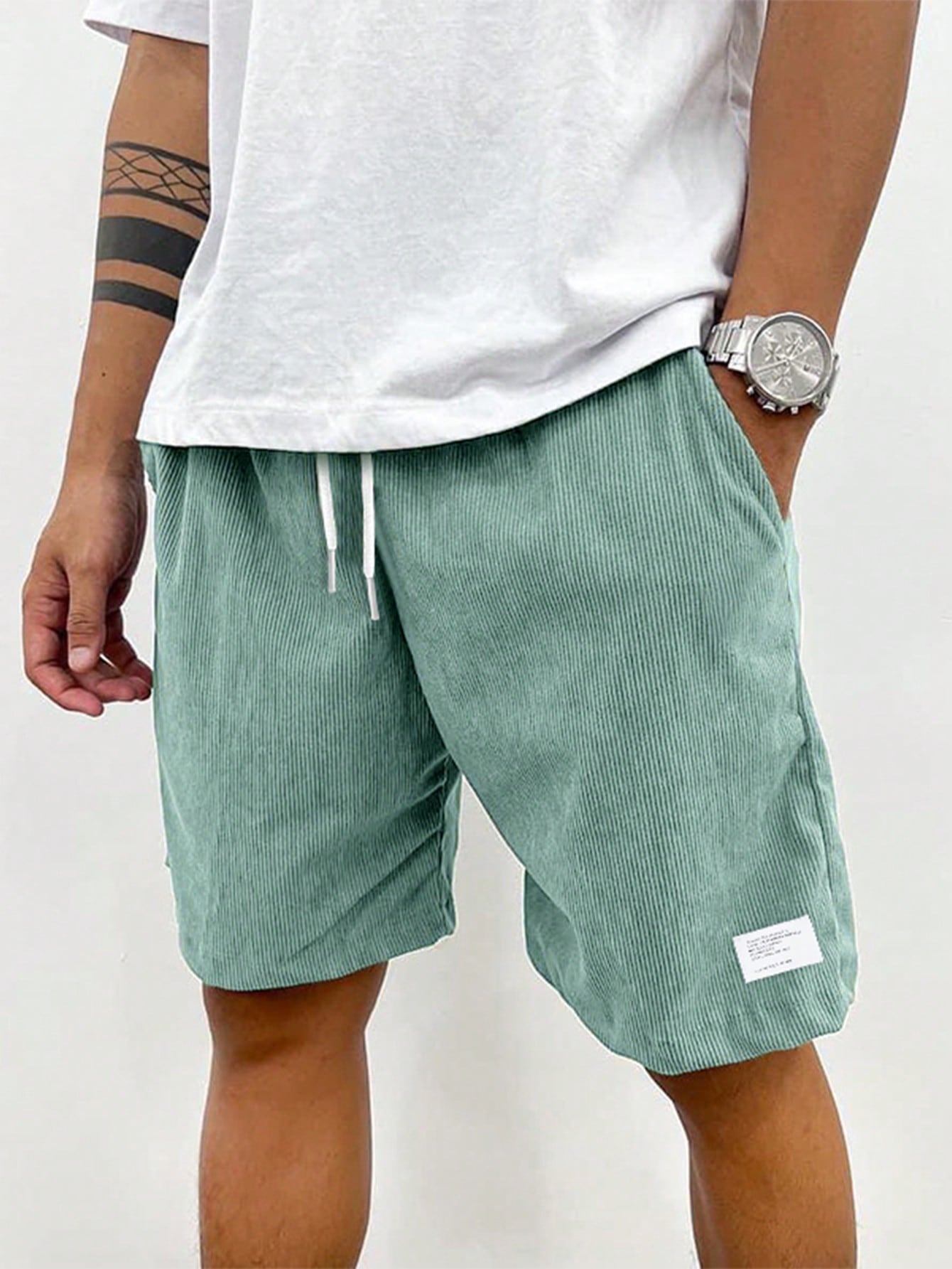 Pantaloncini Estivi Uomo Casual con Coulisse