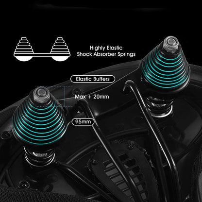 Wide Ergonomic Bike Saddle — High-Density Foam & Pressure Relief 4