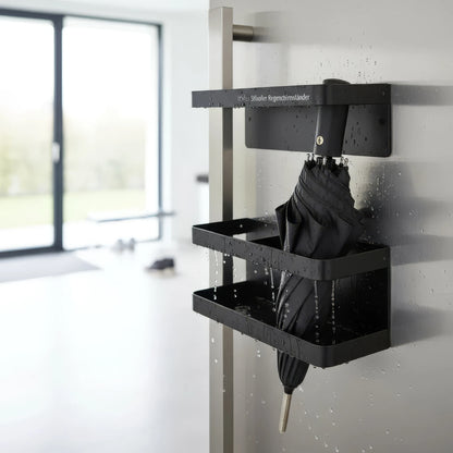 Robo Wall-Mounted Umbrella Stand — No-Drill Minimalist Design 5