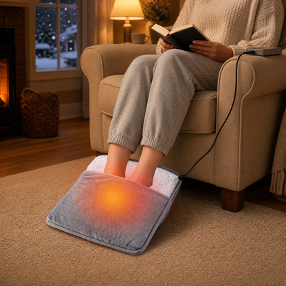 USB Electric Foot Warmer Bag — 50–60°C Heating One Size Fits All 2