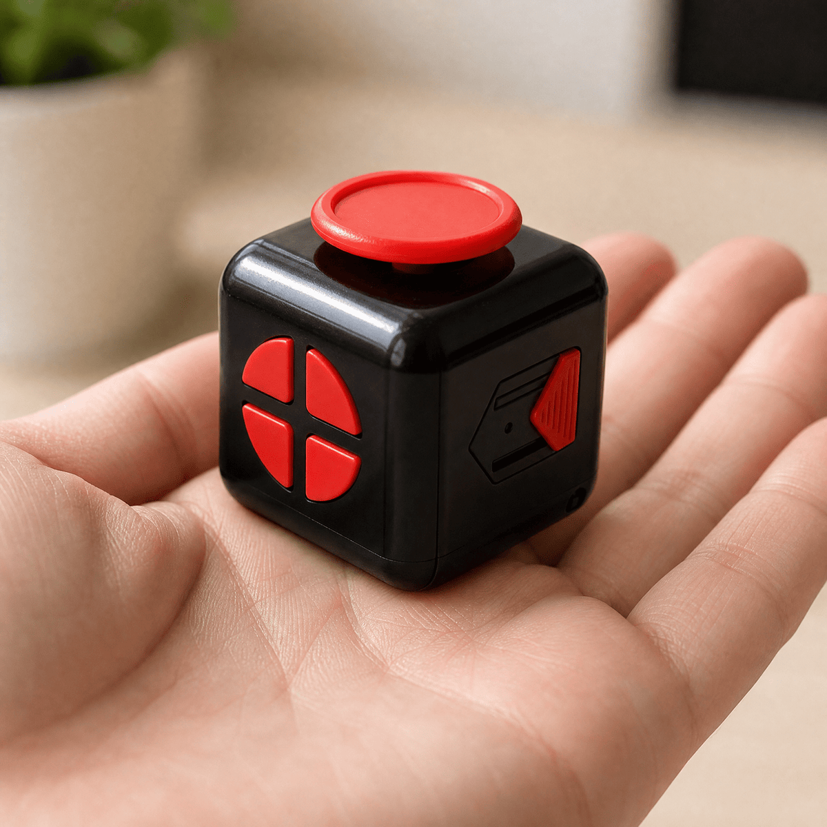 Fidget Cube Stress Relief Toy — 6 & 12-Sided Tactile Cube 3