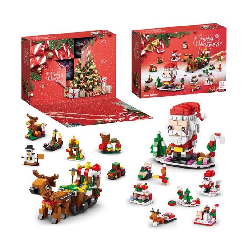 BuildBlocks Advent Calendar — 12 Building Blocks Christmas Tree 4