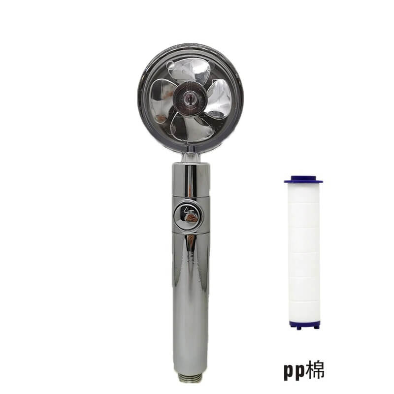 Turbo 360° Shower Head — High Pressure Rotating Water Saver 10