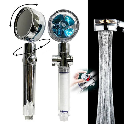 Turbo 360° Shower Head — High Pressure Rotating Water Saver 18