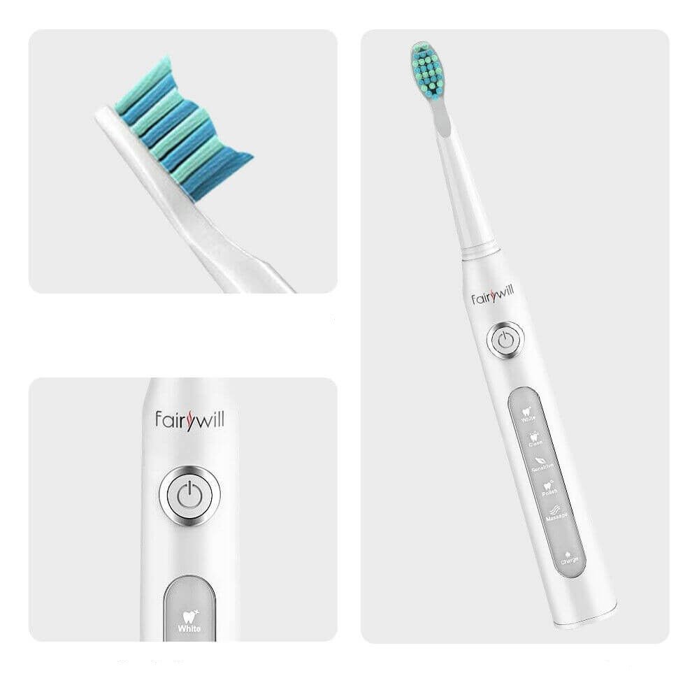 Rechargeable Sonic Electric Toothbrush — 5 Modes USB 3