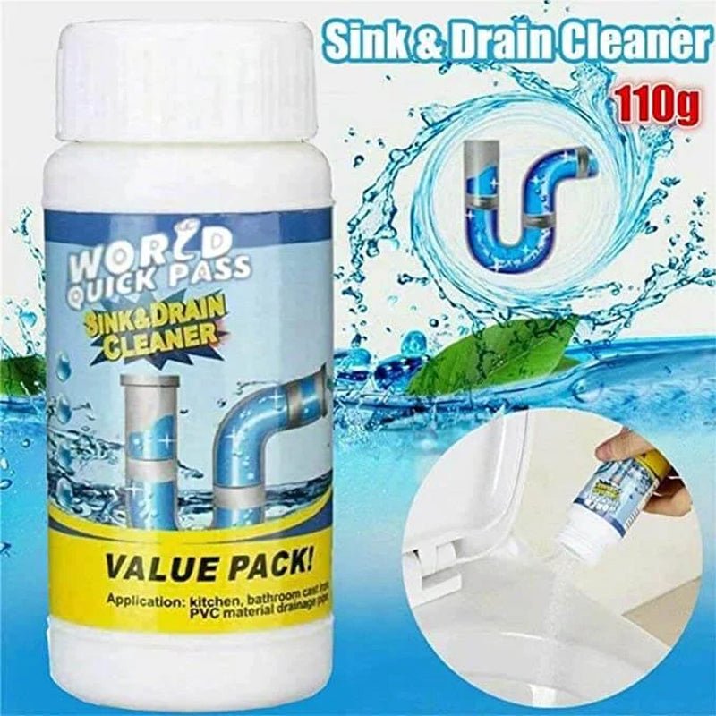 Detergente Polvere per Scarichi e Tubature Anti-Odore