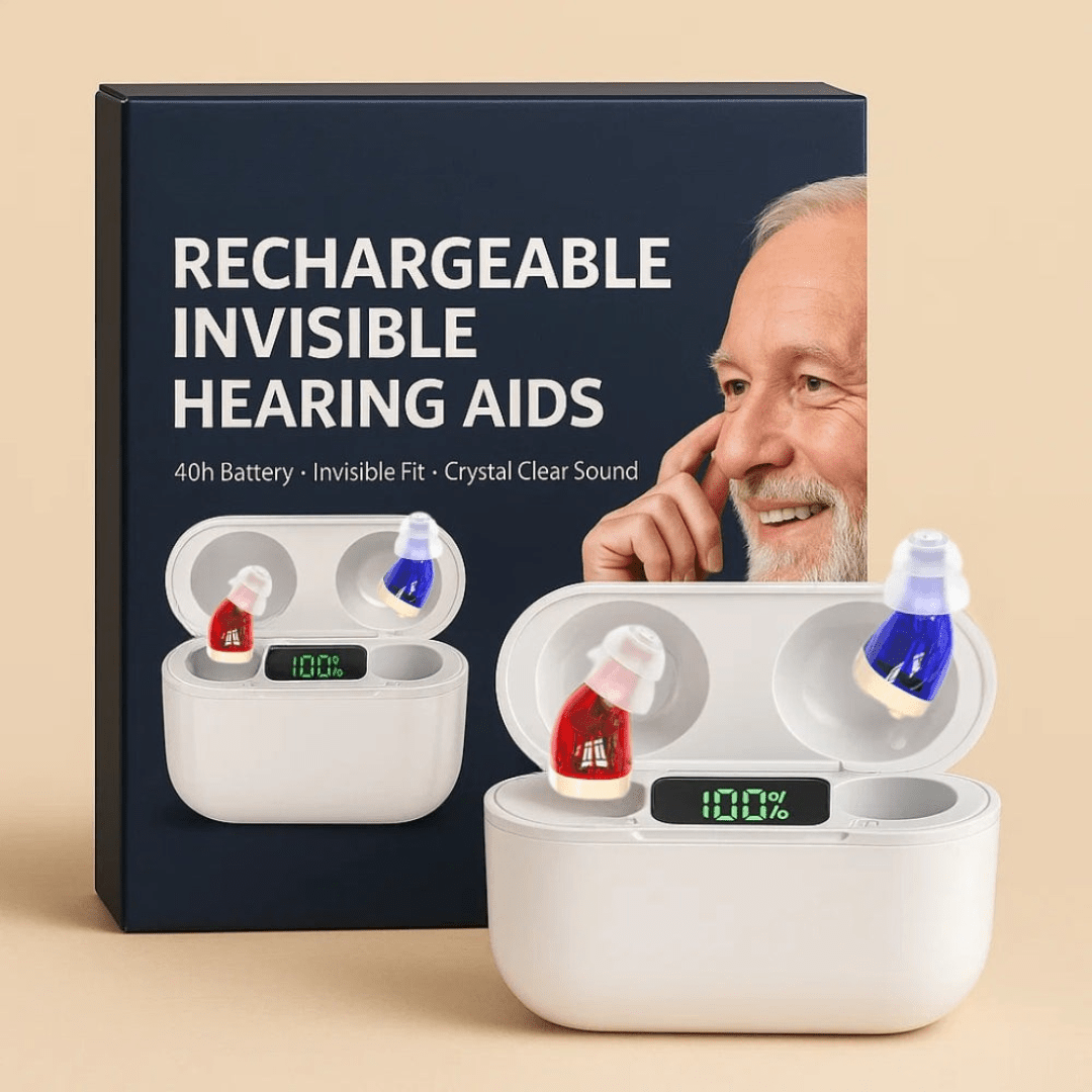AURIS PRO — Invisible In-Ear Hearing Aid Rechargeable Clear Sound 3