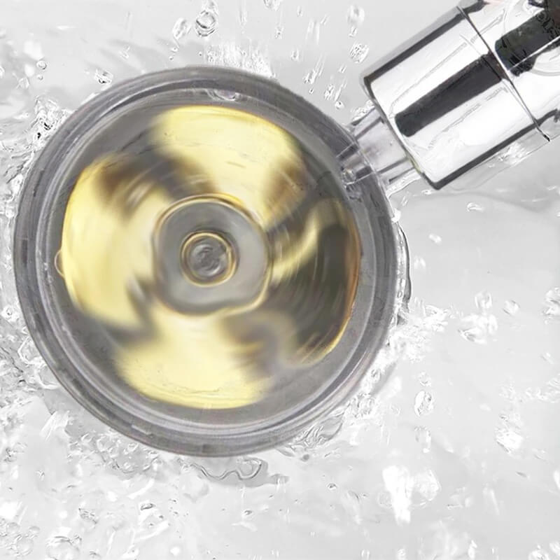 Turbo 360° Shower Head — High Pressure Rotating Water Saver 17