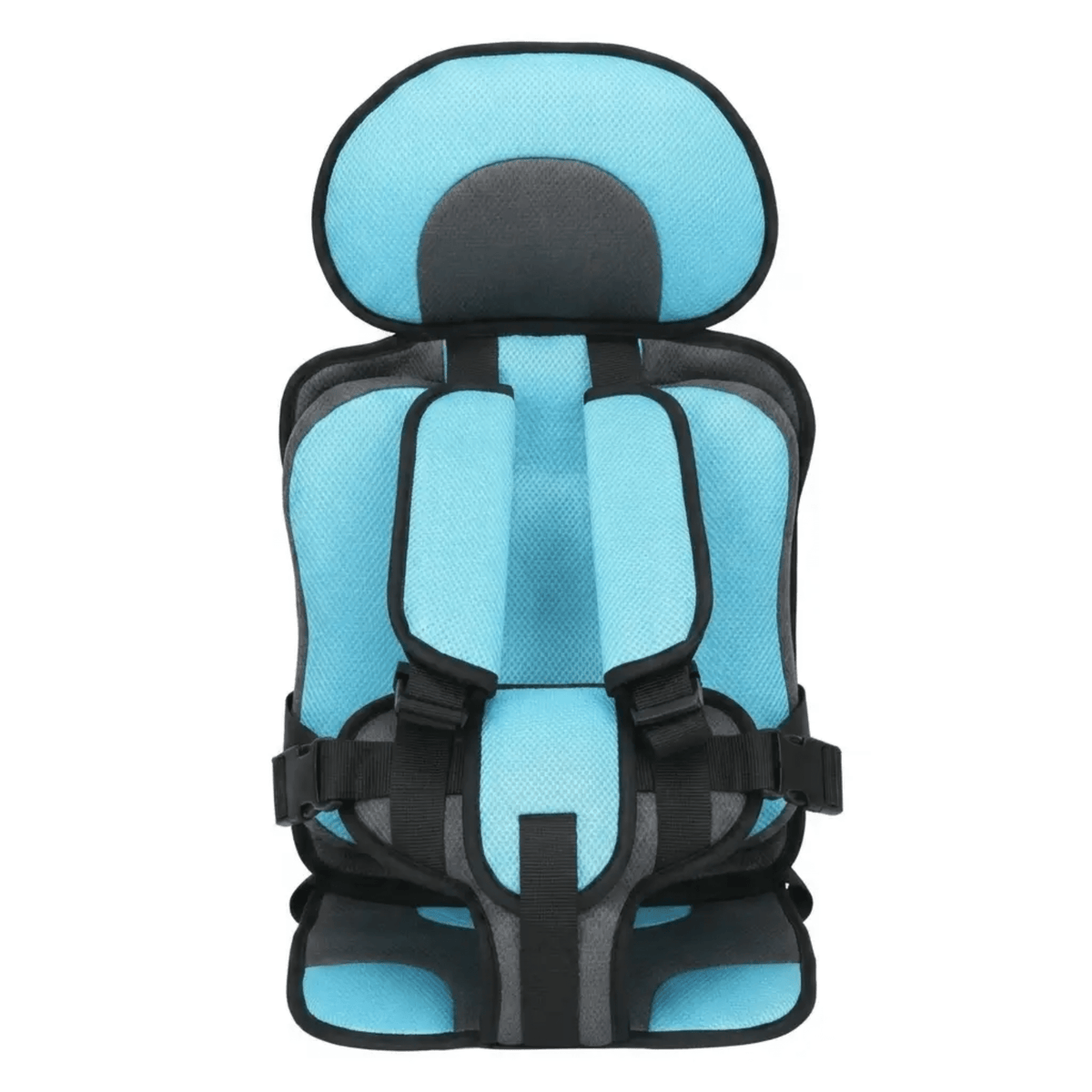 Portable Foldable Child Car Booster Seat — 5-Point Harness 10