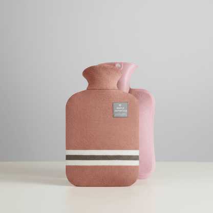 Borsa dell'Acqua Calda XL 2L con Fodera in Maglia — Calore Duraturo
