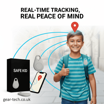 GPS Tracker per Bambini Localizzazione Tempo Reale SOS