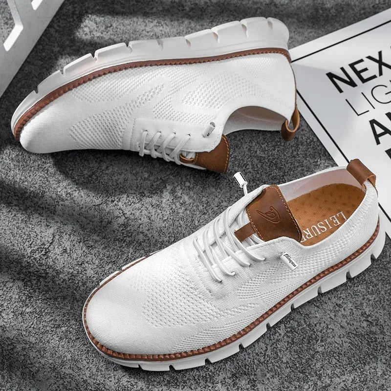 Scarpe Eleganti Uomo Artigianali in Pelle Traspirante