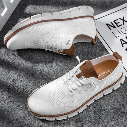 Scarpe Eleganti Uomo Artigianali in Pelle Traspirante