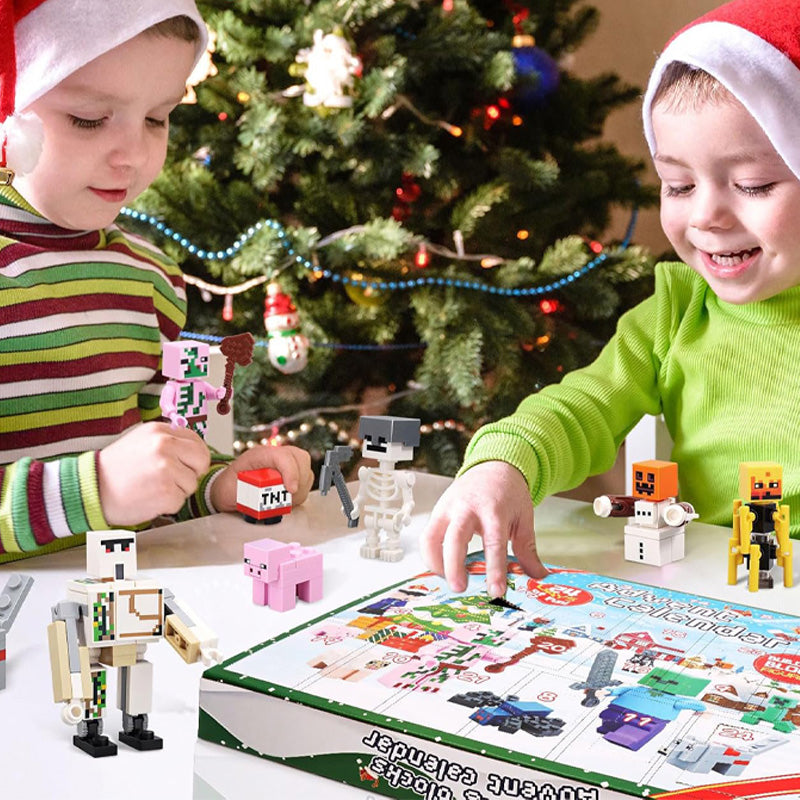 Christmas Advent Calendar — 29 Characters Building Bricks 1