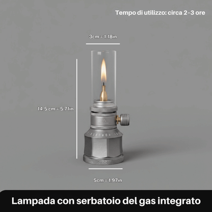 Campinglamp Mountain Peak - Warme en Draagbare Licht