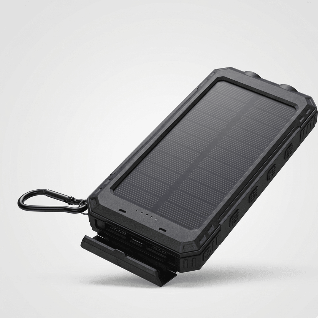 Norcharge Go Pack - Power Bank Solare 20000mAh con Torcia LED