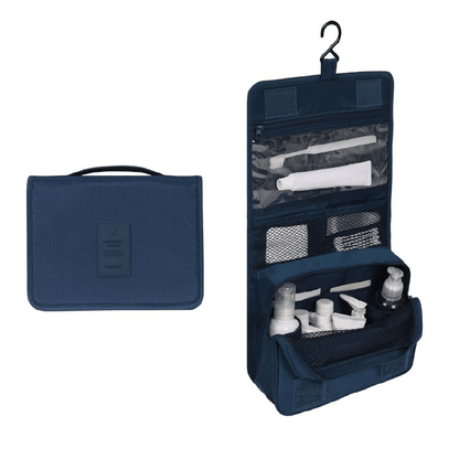 Waterproof Travel Cosmetic Bag with Hook — Beauty Organizer 12