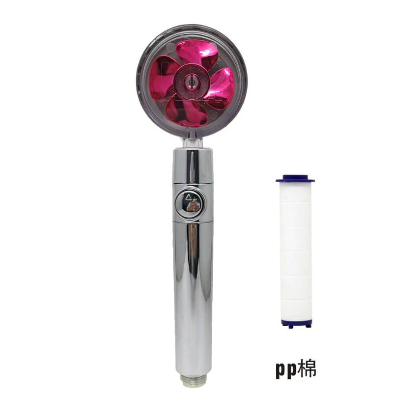 Turbo 360° Shower Head — High Pressure Rotating Water Saver 8