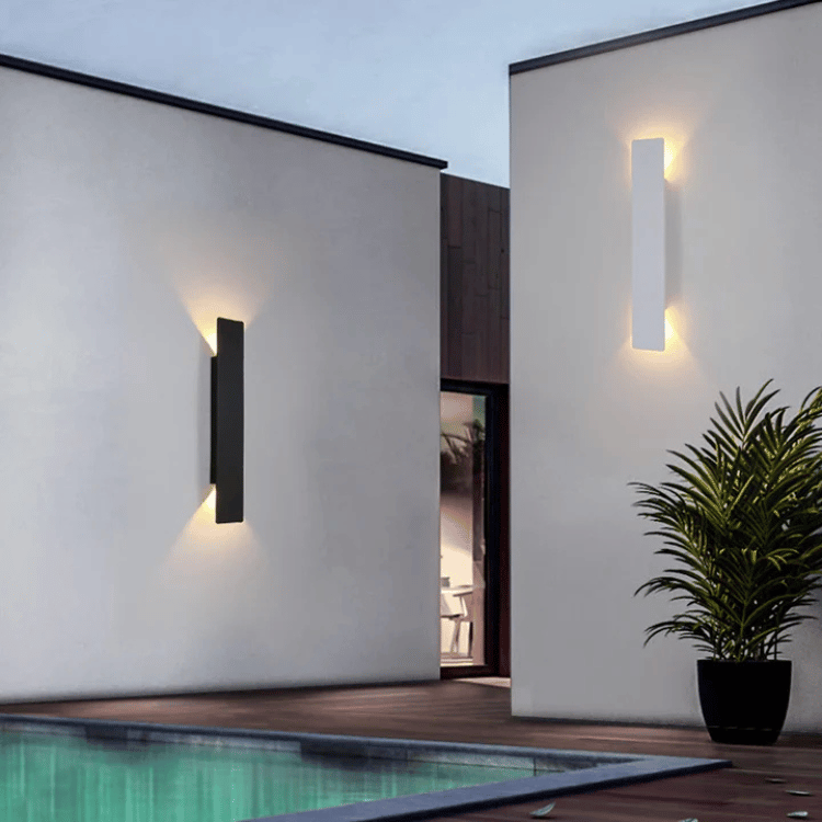 Minimalistische Waterdichte LED Wandlamp voor Buiten