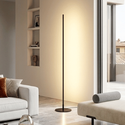 Design Vloerlamp FlorGlow - Dimbaar in LED Metaal