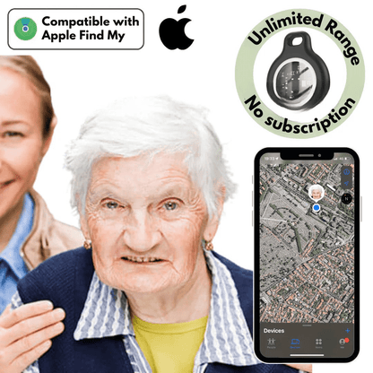 GPS Tracker per Anziani Impermeabile IP67 con Aggiornamenti in Tempo Reale
