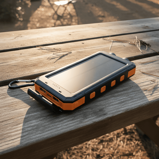 Norcharge Go Pack - Power Bank Solare 20000mAh con Torcia LED