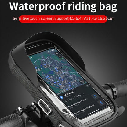 Porta Telefono Impermeabile per Bici e Moto con Rotazione 360°