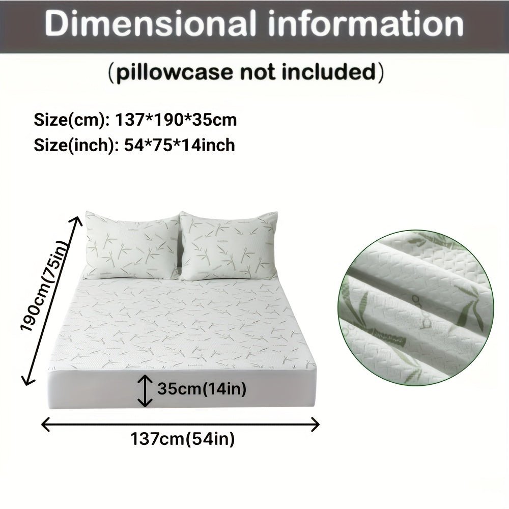 Bamboo Mattress Protector Cooling & Breathable — All Sizes 18