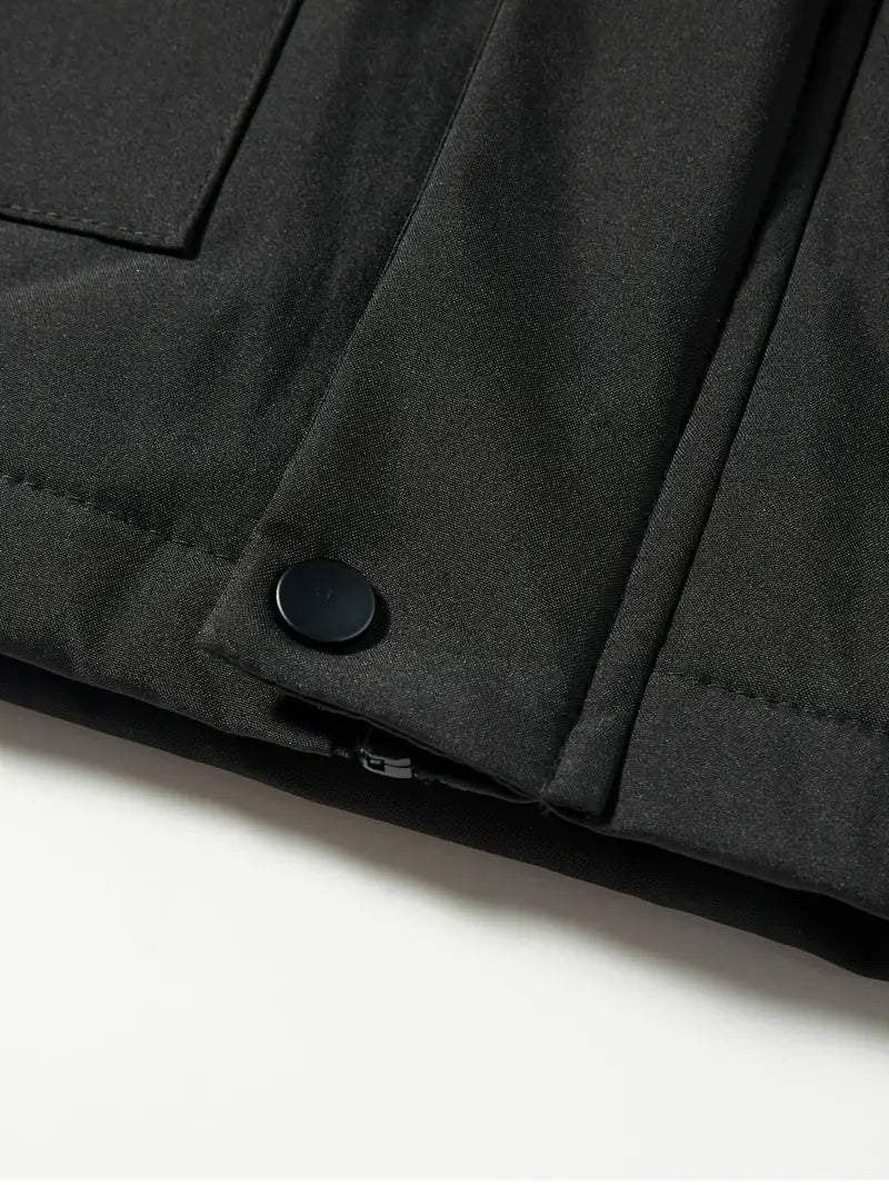 Men's Waterproof Winter Parka — Down Fill Regular Fit Jacket 3