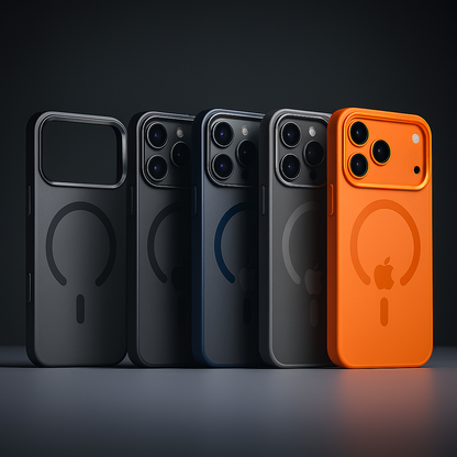 Cover iPhone 17 MagSafe Doppio Strato con Protezione Fotocamera