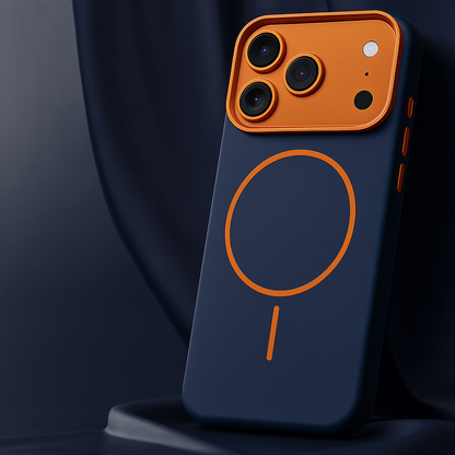 Montara Custodia iPhone in Pelle — Pattern Elefante & MagSafe