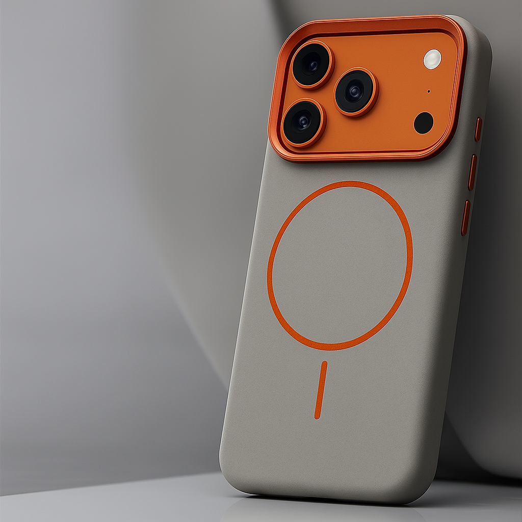 Montara Custodia iPhone in Pelle — Pattern Elefante & MagSafe