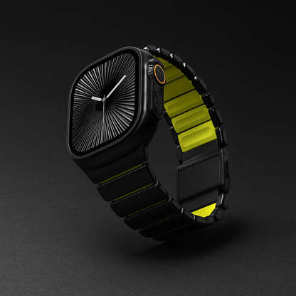 Aurex Titanium Band per Apple Watch con Chiusura Magnetica