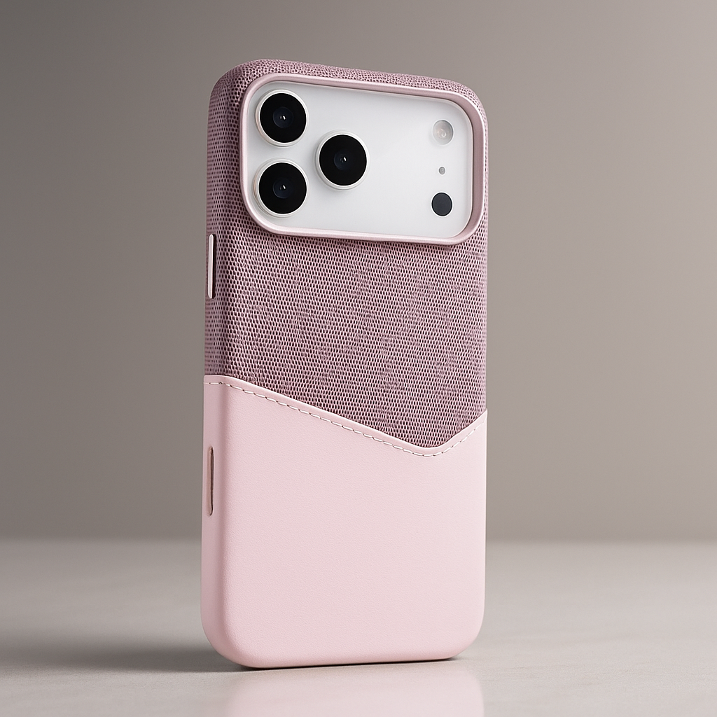 Cover iPhone in Pelle Vero con Porta Carte e MagSafe