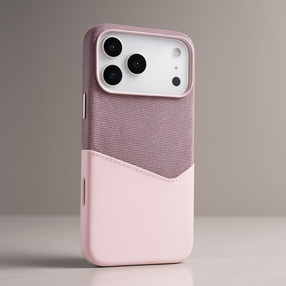 Cover iPhone in Pelle Vero con Porta Carte e MagSafe