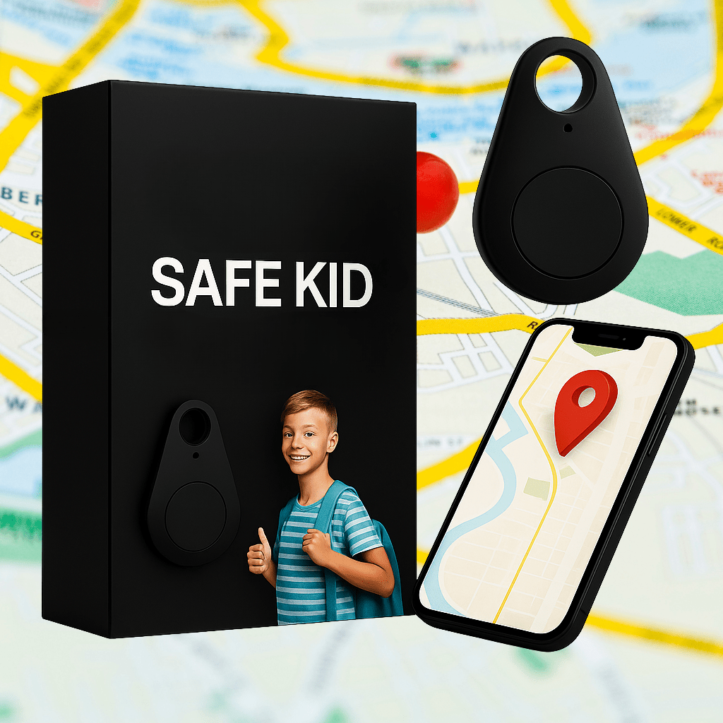 GPS Tracker per Bambini Localizzazione Tempo Reale SOS