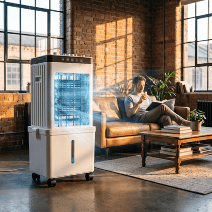 Portable Air Cooler 3-in-1 — Evaporative Fan with Ice Cooling 9