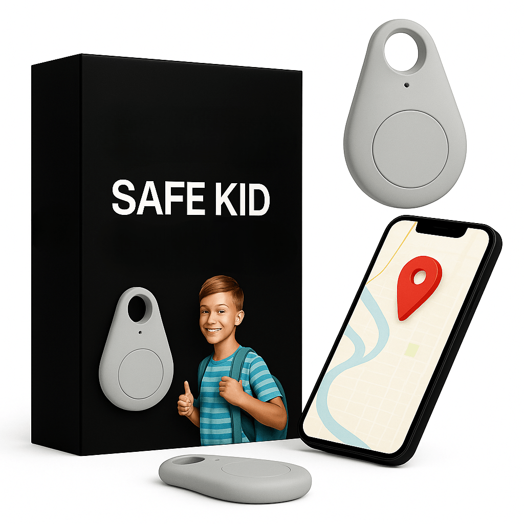 GPS Tracker per Bambini Localizzazione Tempo Reale SOS