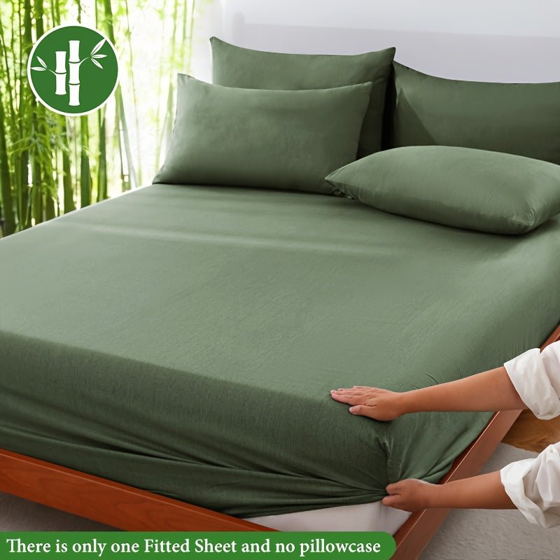 Bamboo Fiber Fitted Sheet – Cool & Breathable Bed Linen 7