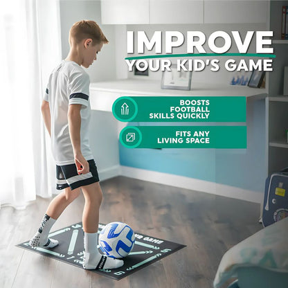 Football Pro Tappetino Allenamento Calcio con Programma Video