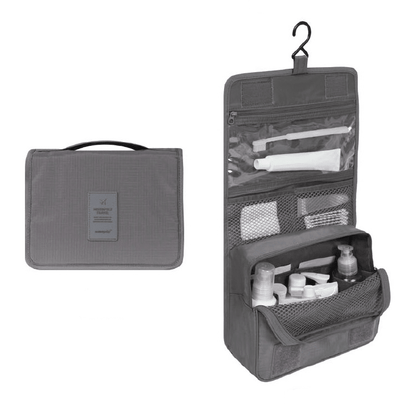 Waterproof Travel Cosmetic Bag with Hook — Beauty Organizer 13