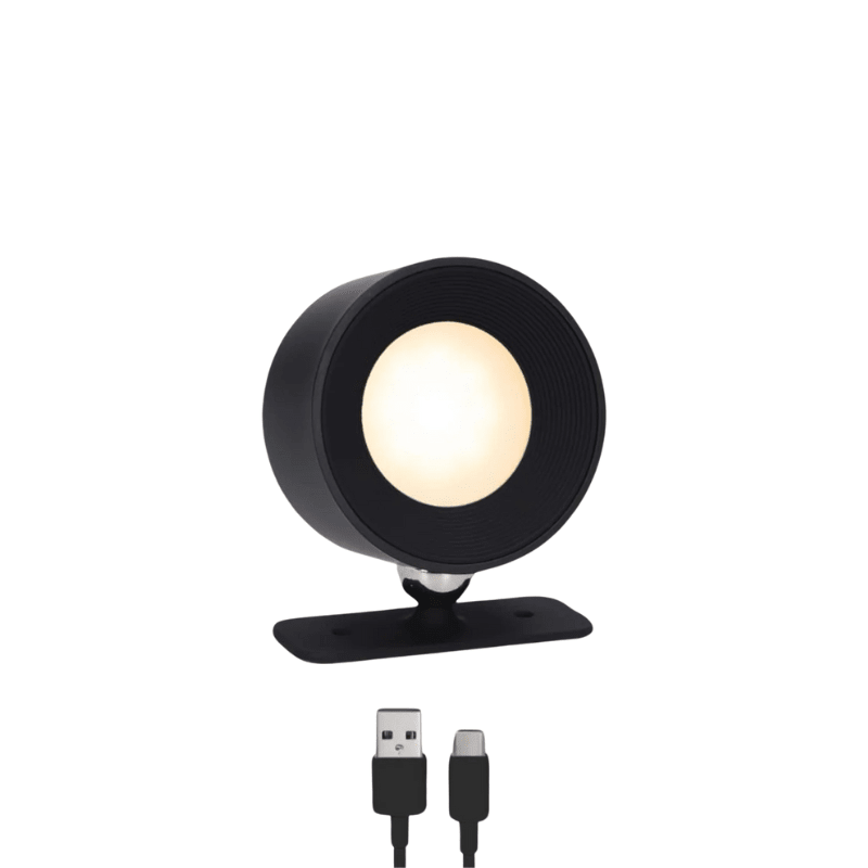 Wireless LED Wall Light Dimmable — 360° Rotatable Indoor Lamp 13