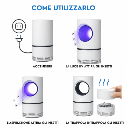 Elektrische UV-val voor Muggen en Vliegen - Veilig en Effectief