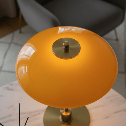 Nordic LED Glass Table Lamp — Minimalist Warm Light 3000K 2