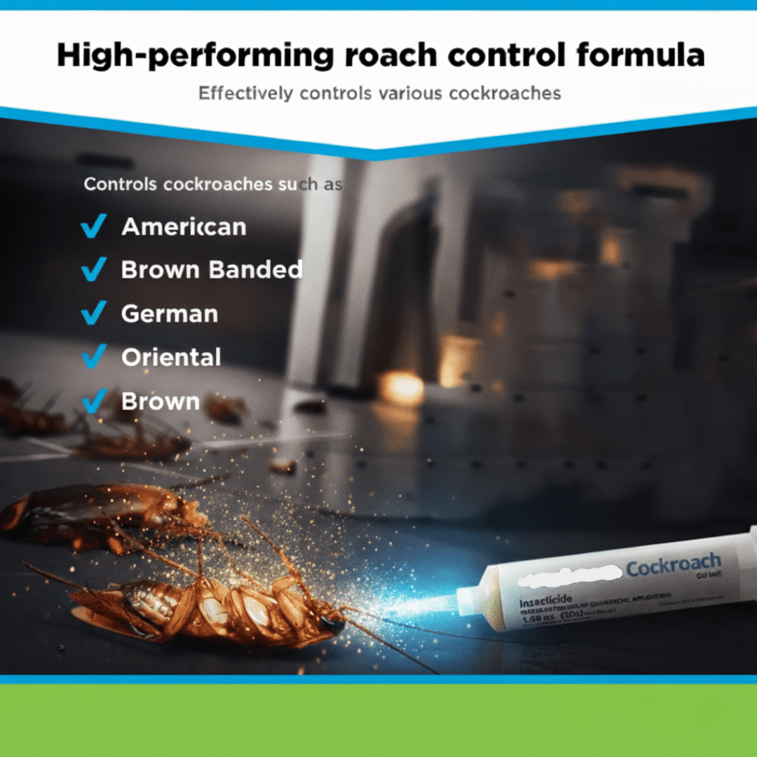 RoachGuard Cockroach Gel Bait — Indoor & Outdoor 30g 6