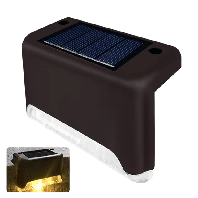 Solar LED Outdoor Wall Lamp Wireless — SolarGlow 5-Pack 8