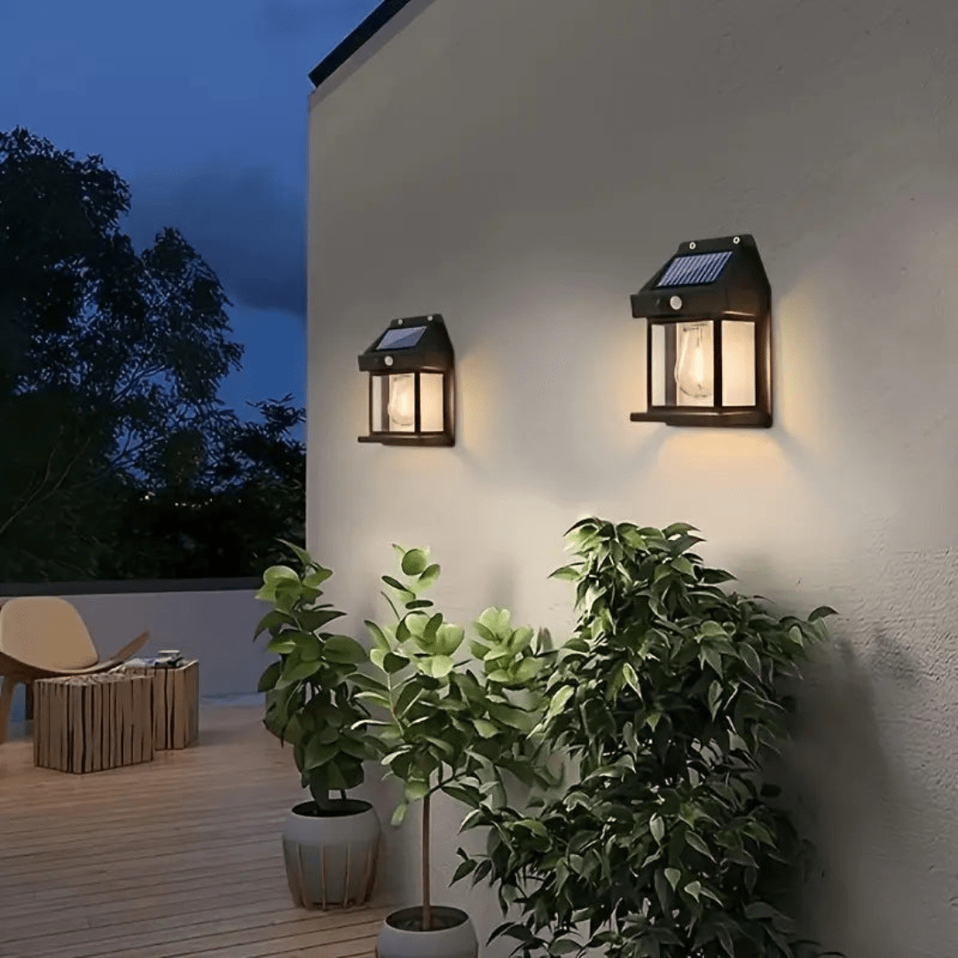 Solaréa Solar Outdoor Wall Lamp with Motion Sensor LED 4